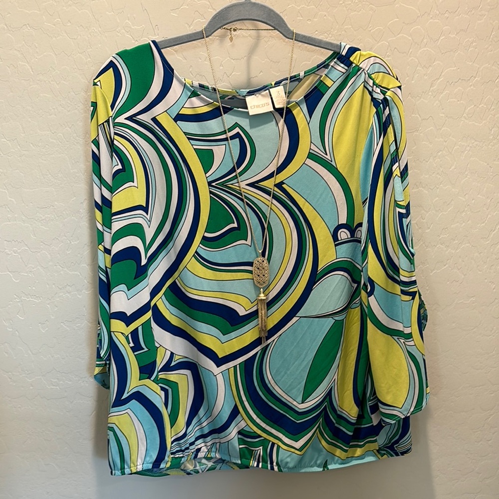 Chico's 3/4 Sleeve Blouse